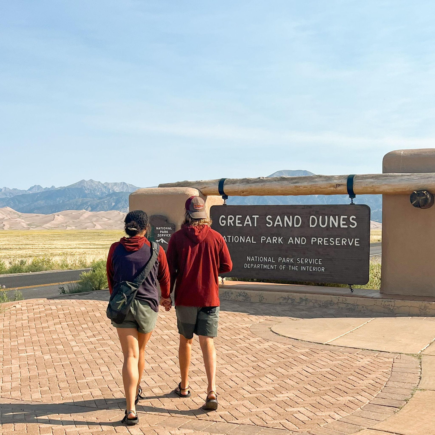 Visiting our first National Park together!