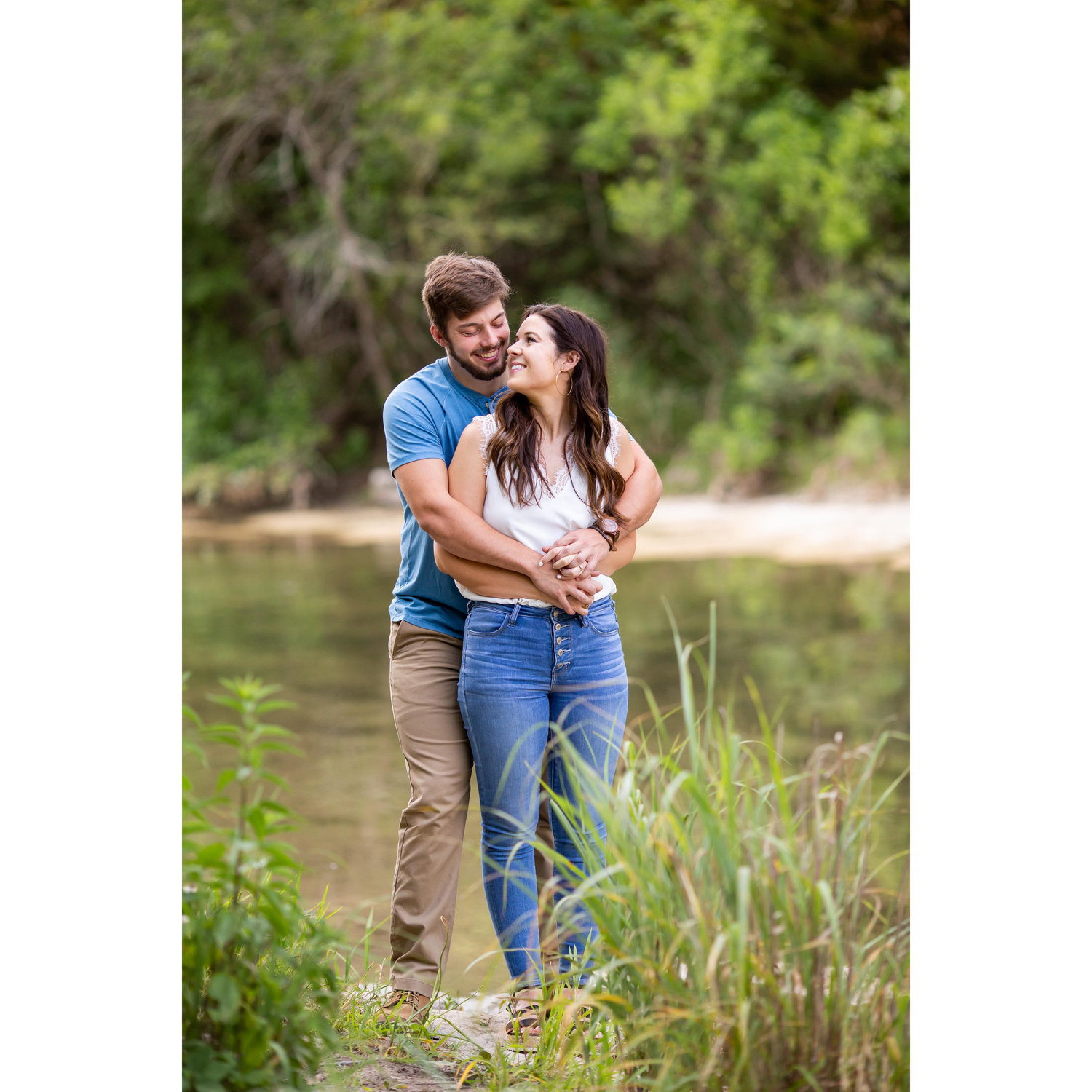 Engagement session photo.
