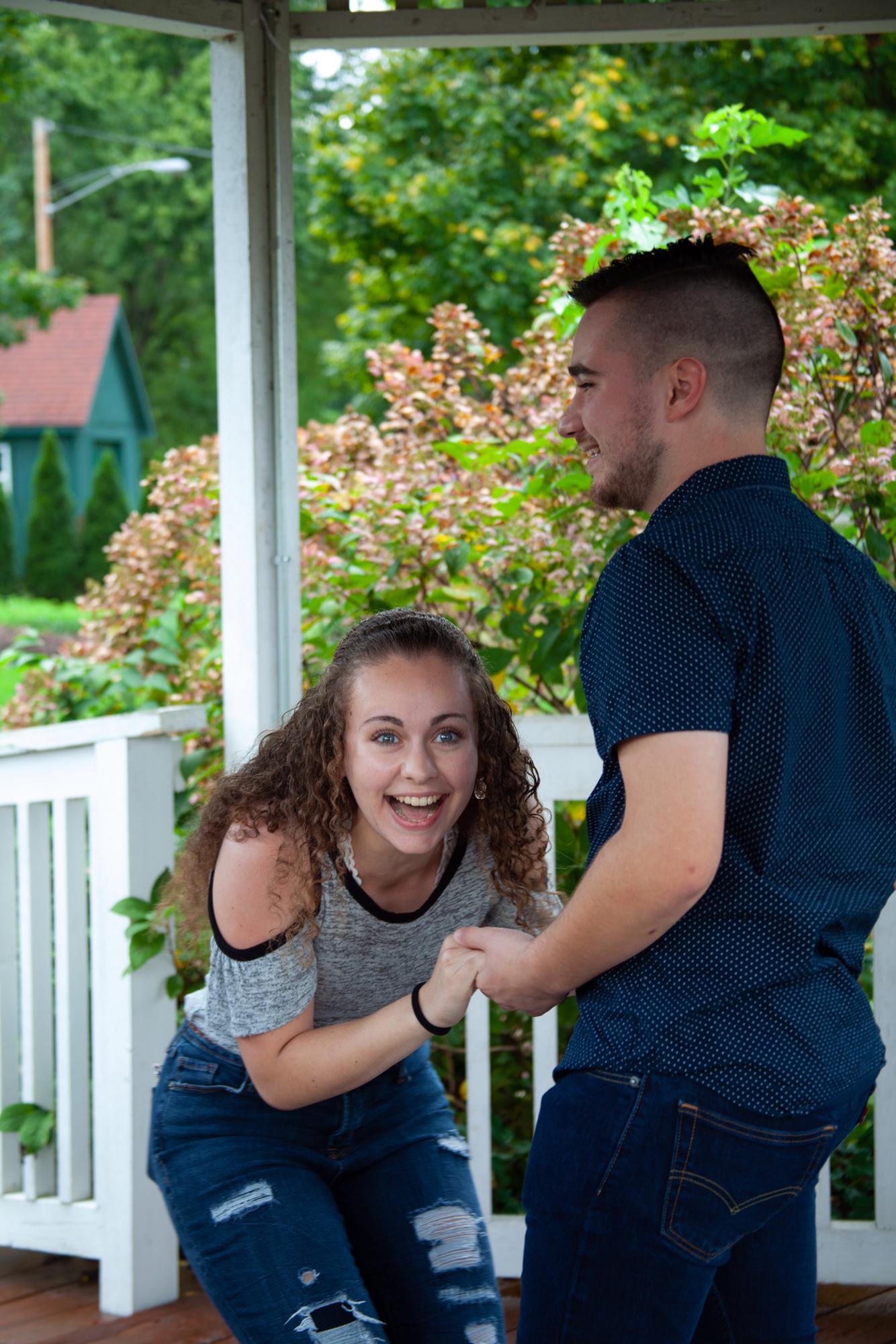 If you couldn’t tell, I was quite surprised and excited when Matt proposed. 😆