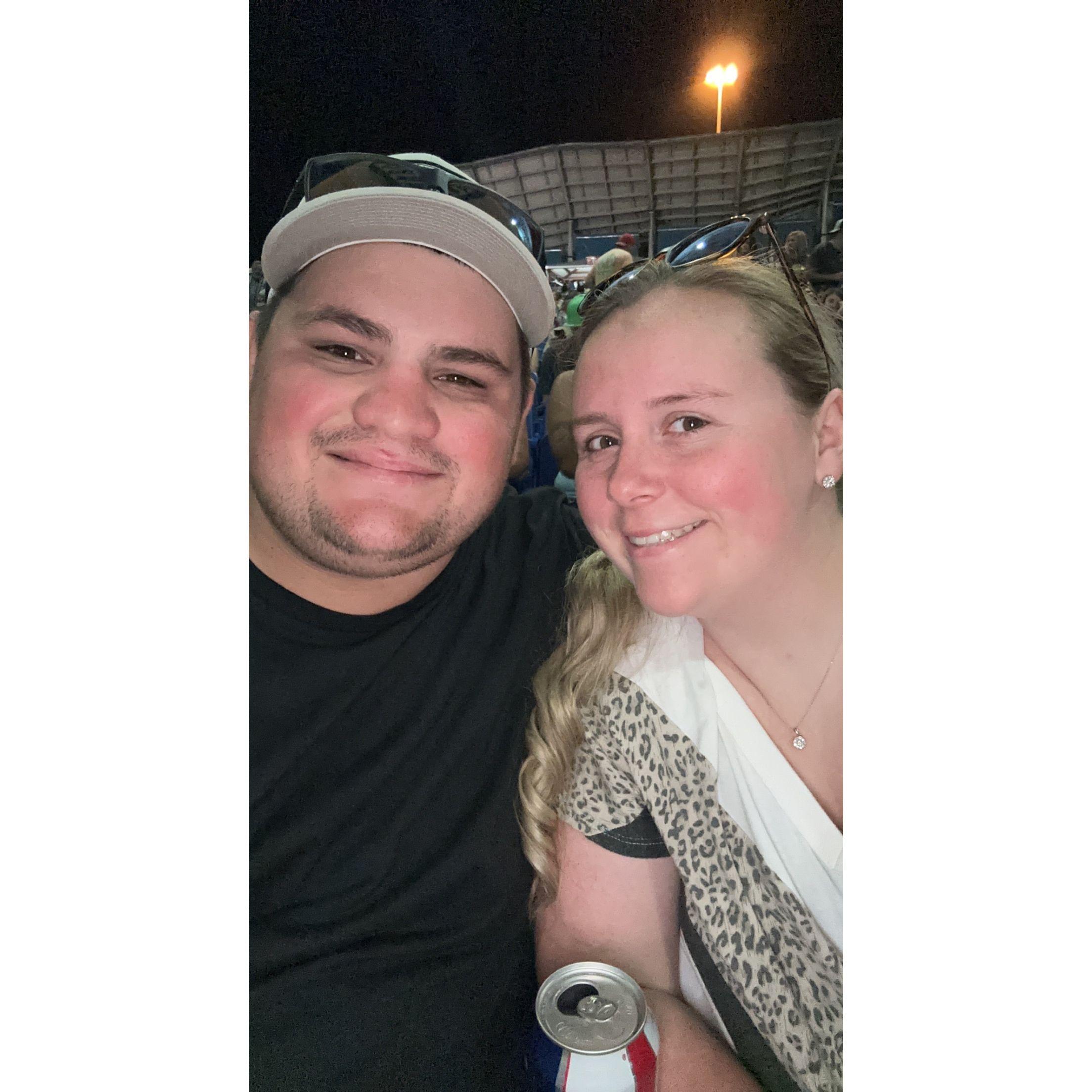 my second concert - seeing Luke Bryan!