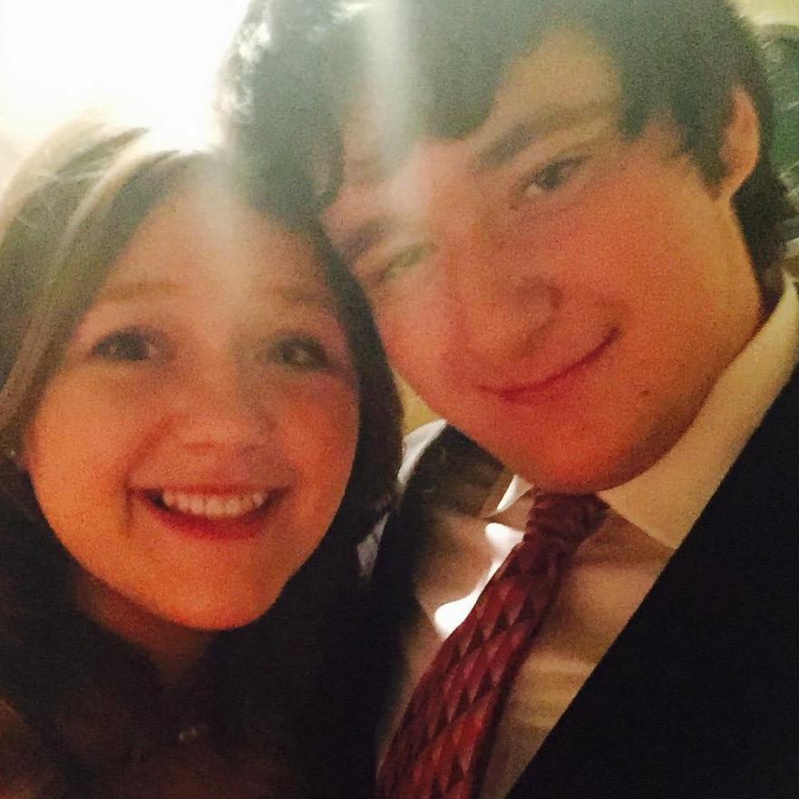 Our first formal together, fall of 2015