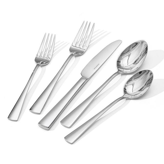 KINGSTONE Silverware Set for 12, 60-Piece Forged 18/10 Stainless Steel Flatware Set, Mirror Finish Cutlery Set Dishwasher Safe for Home, Restaurant, Wedding, Party, Gift