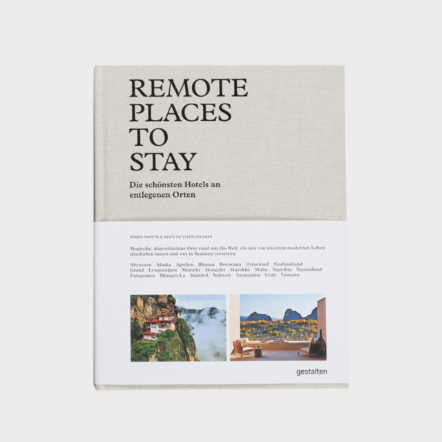Remote Places to Stay - Coffee Table Book