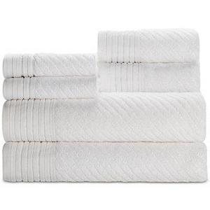 Beacon Cotton 6-Pc. Textured Towel Set