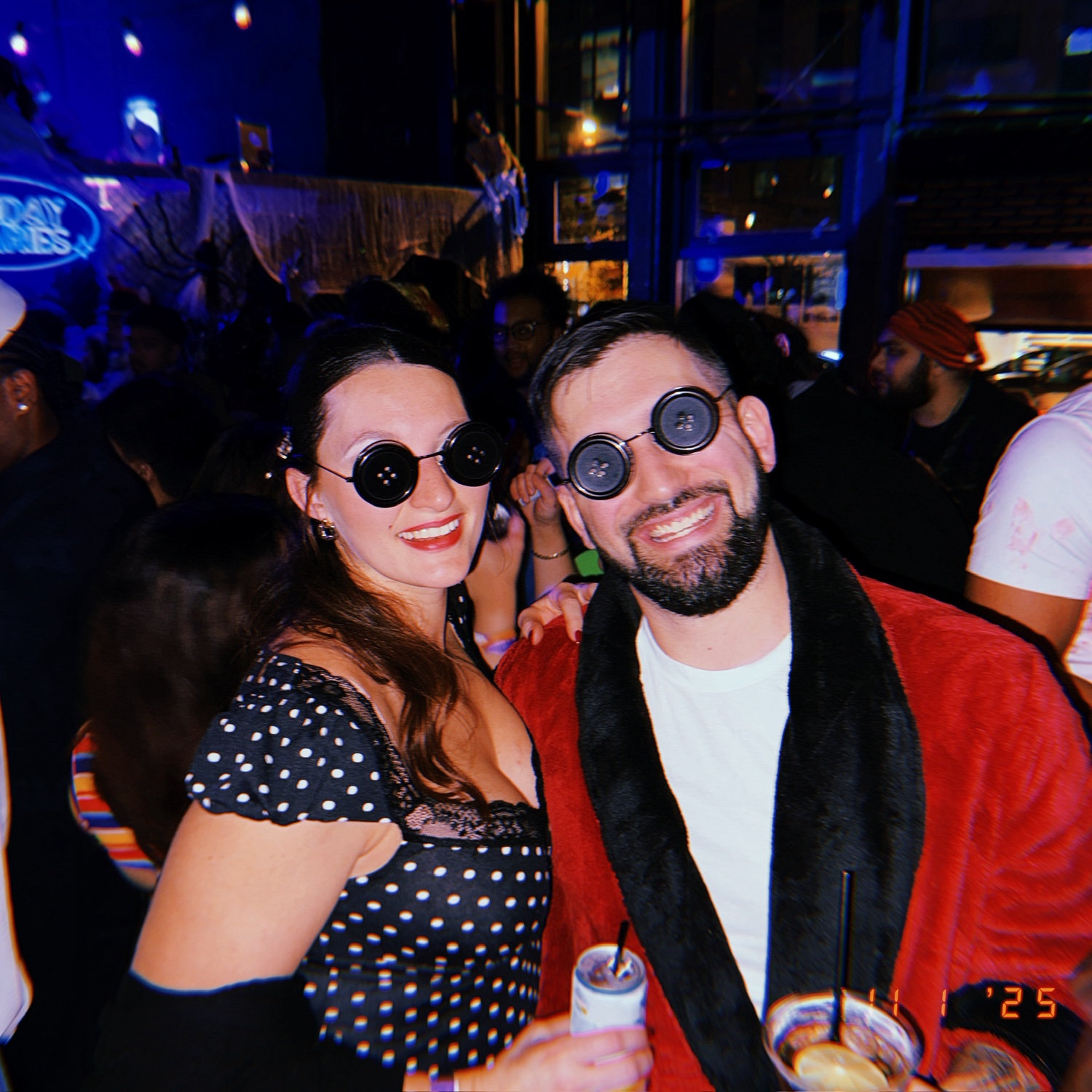 First Couples Costume. Happy Halloween.