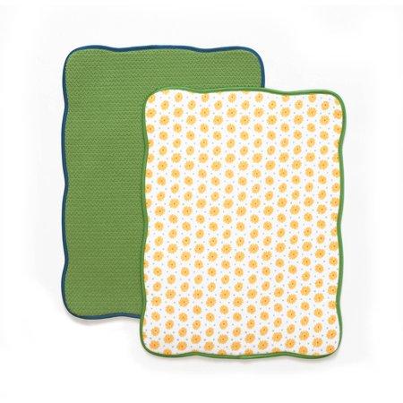 The Pioneer Woman Bandana Reversible Dish Drying Mats, Set of 2