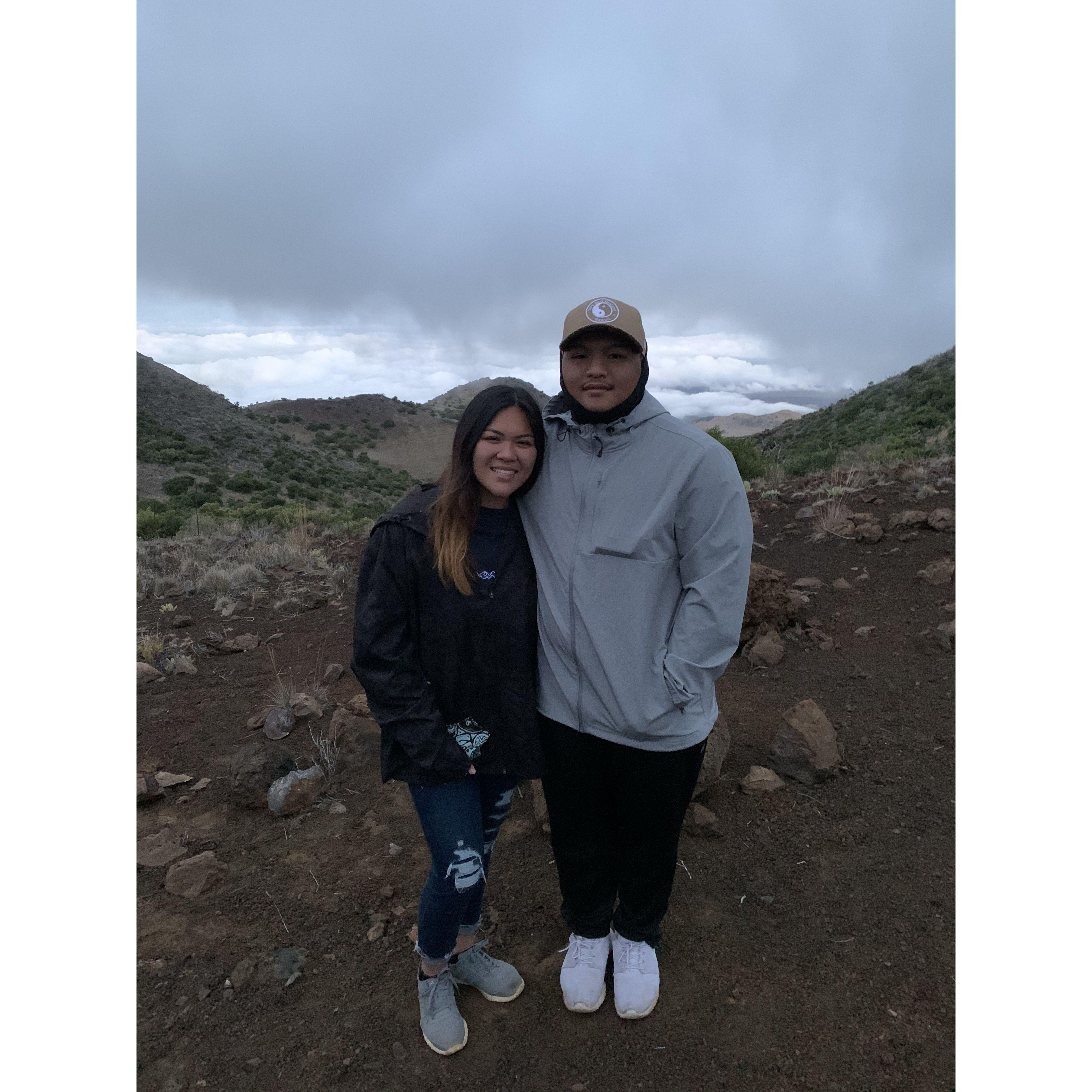 Up in the clouds! We went to Mauna Kea for the first time :)