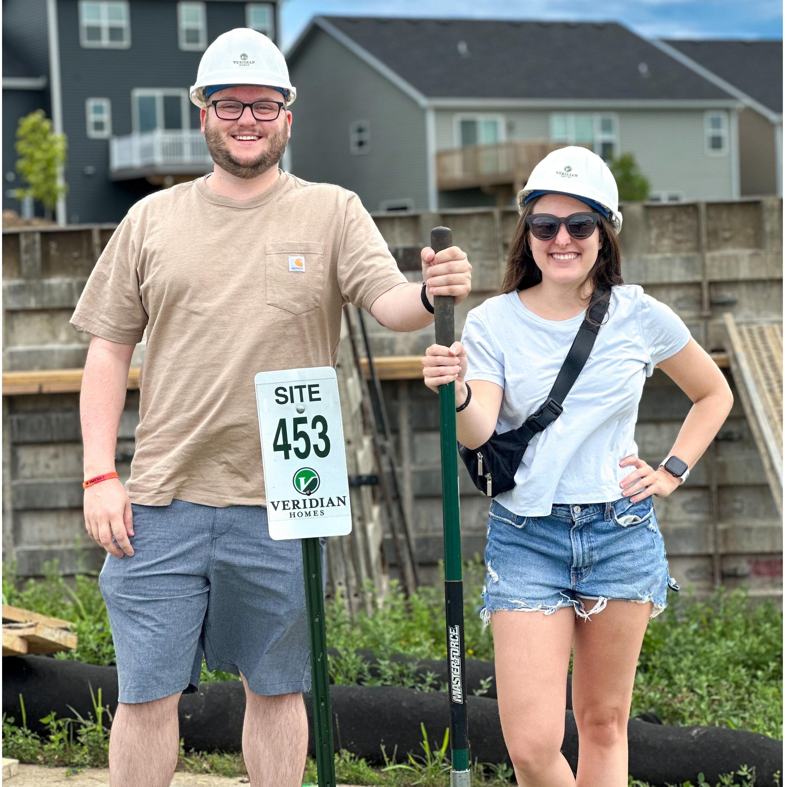 Building our first house