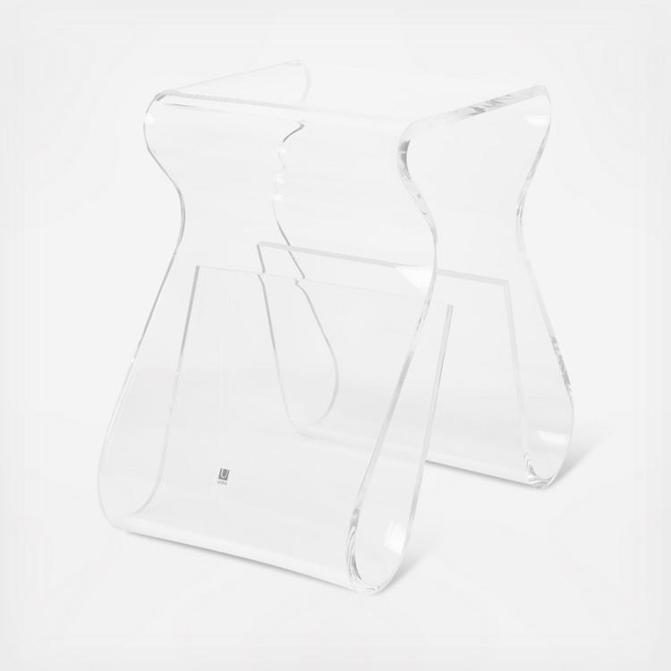 Umbra, Magino Stool with Magazine Rack | Zola