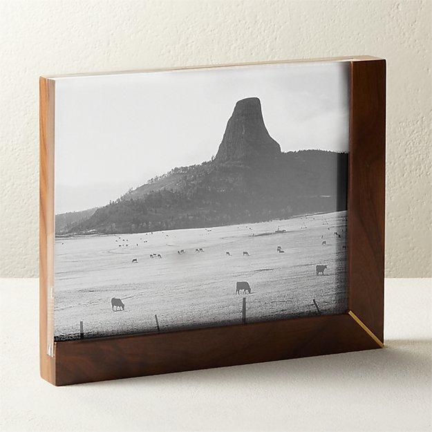 Rudd Walnut and Acrylic Frame 8"x10"