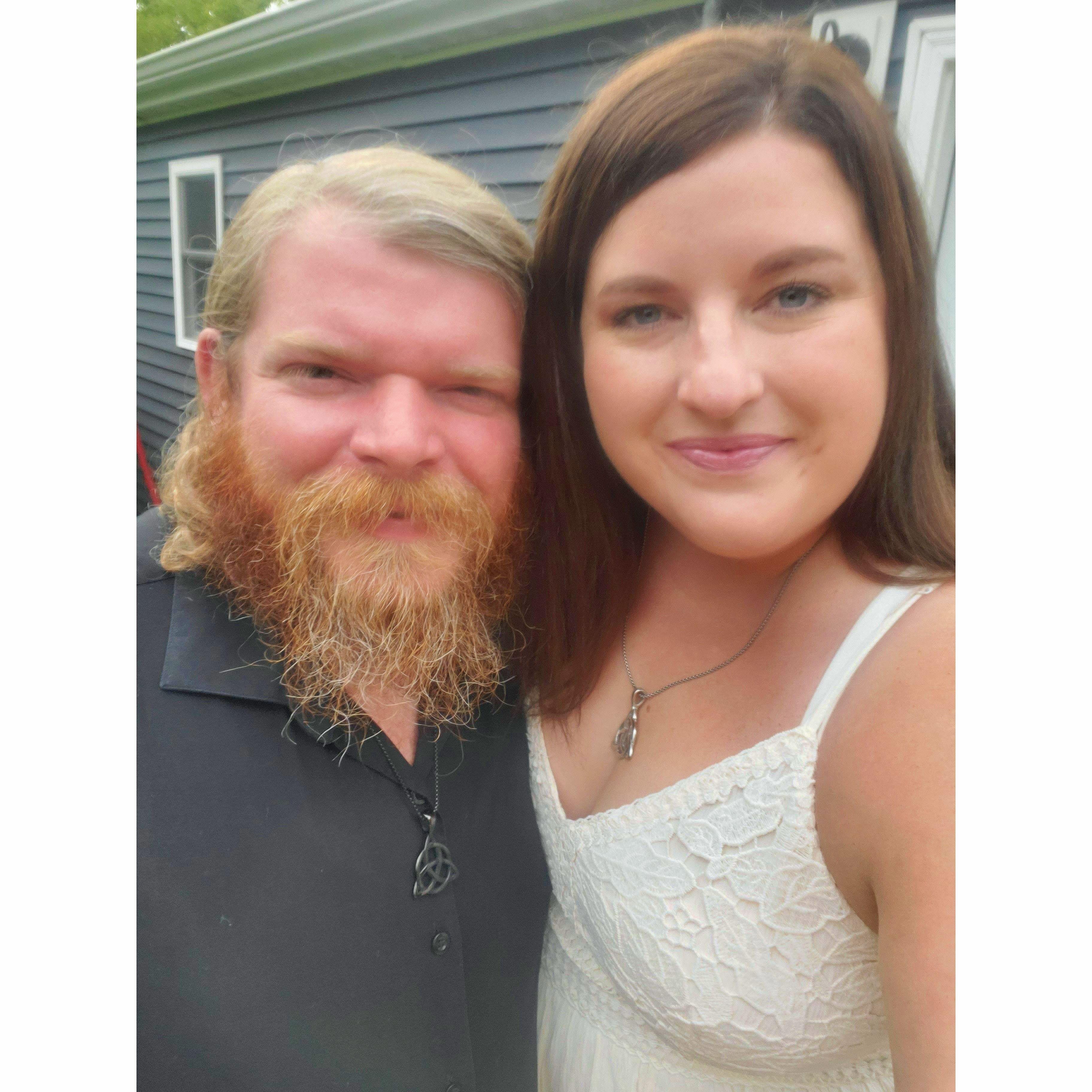 The day of our engagement. I had no idea.