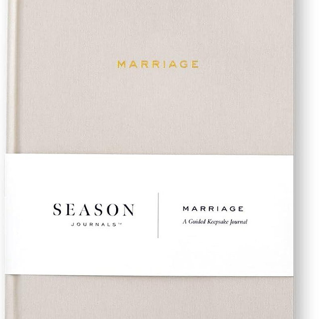 Marriage Journal | Journal for Married Couples | Wedding Gift Journal | Anniversary Journal | Guided Journal for Couples