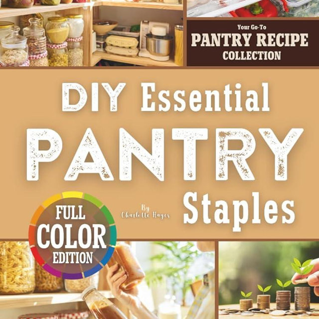 DIY Essential Pantry Staples: The Budget-Friendly Guide to Replacing Processed Store-Bought Staples with Clean, Homemade Alternatives Made from Scratch—Cheaper, Healthier, and Easy to Make