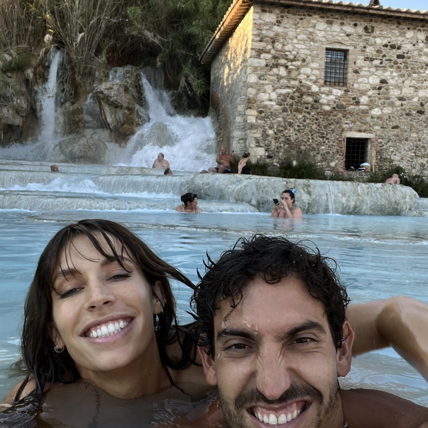 Saturnia hot springs Italy
