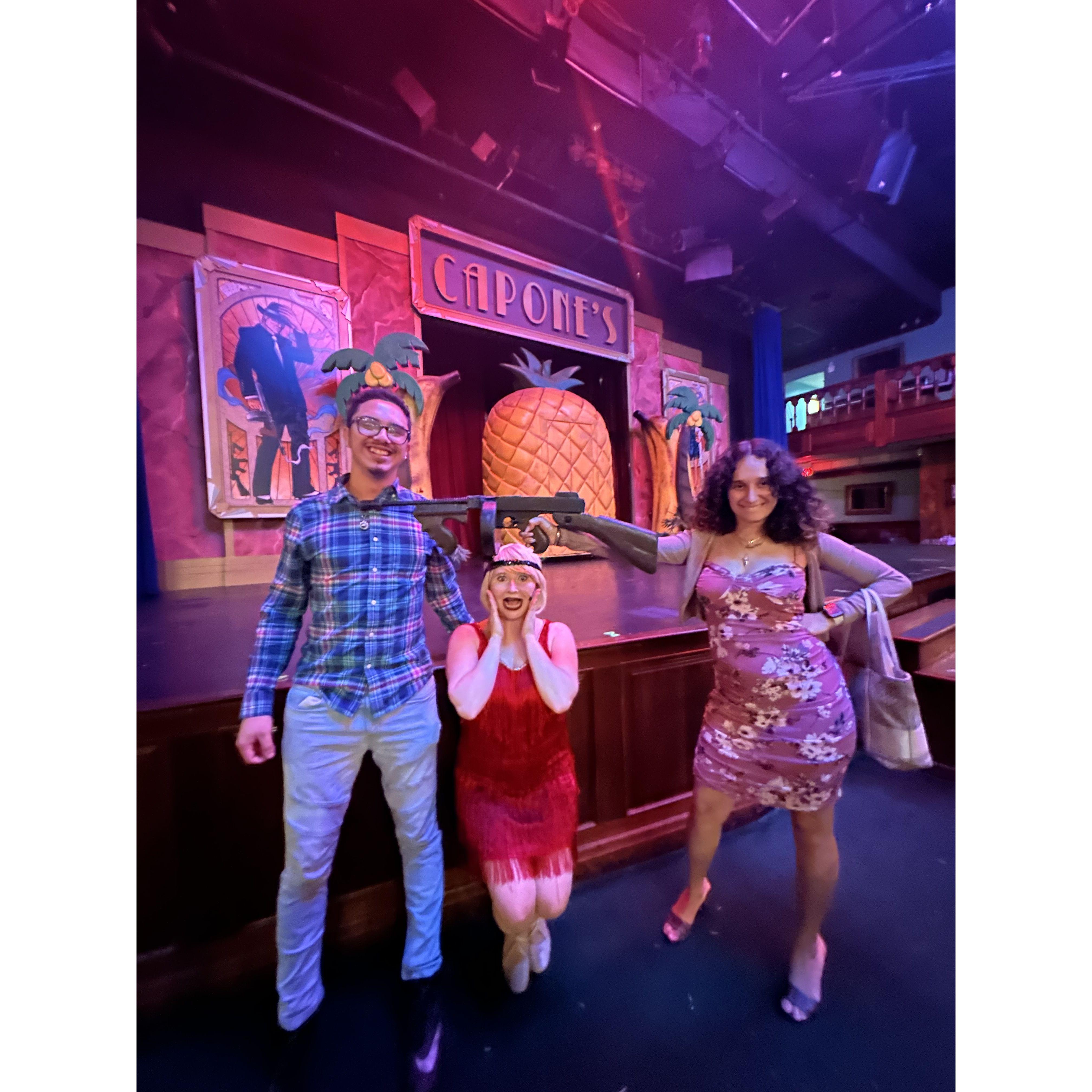 First dinner show together!