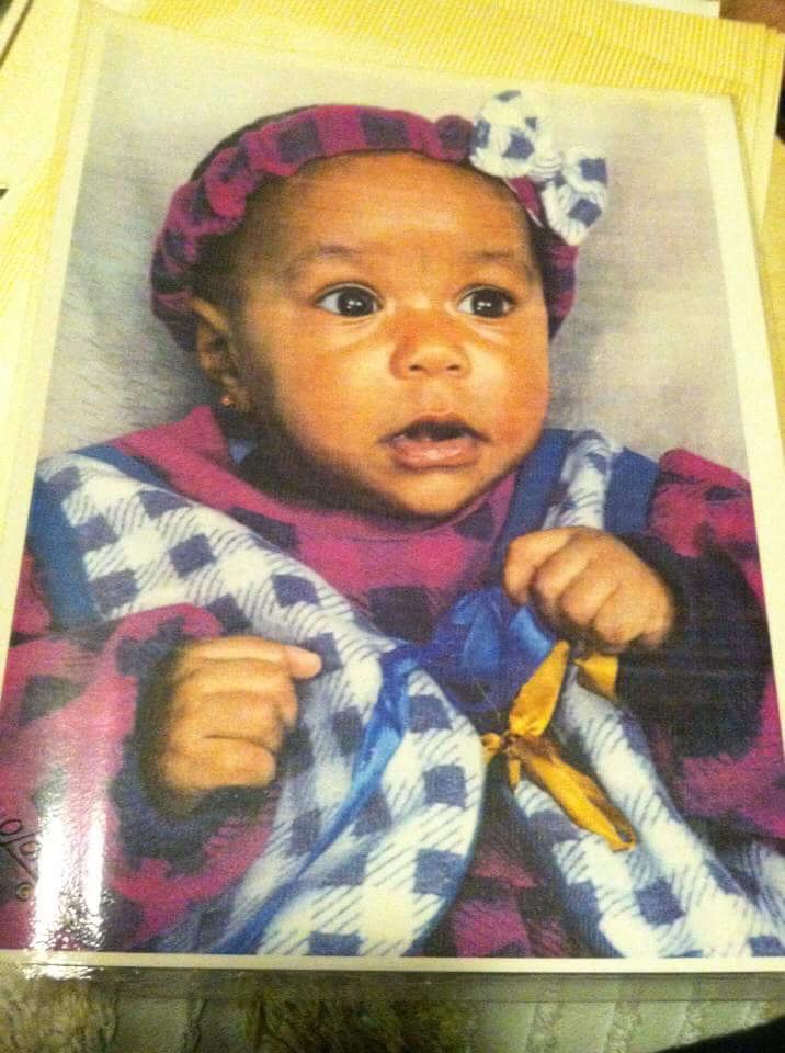 Breona, as a baby