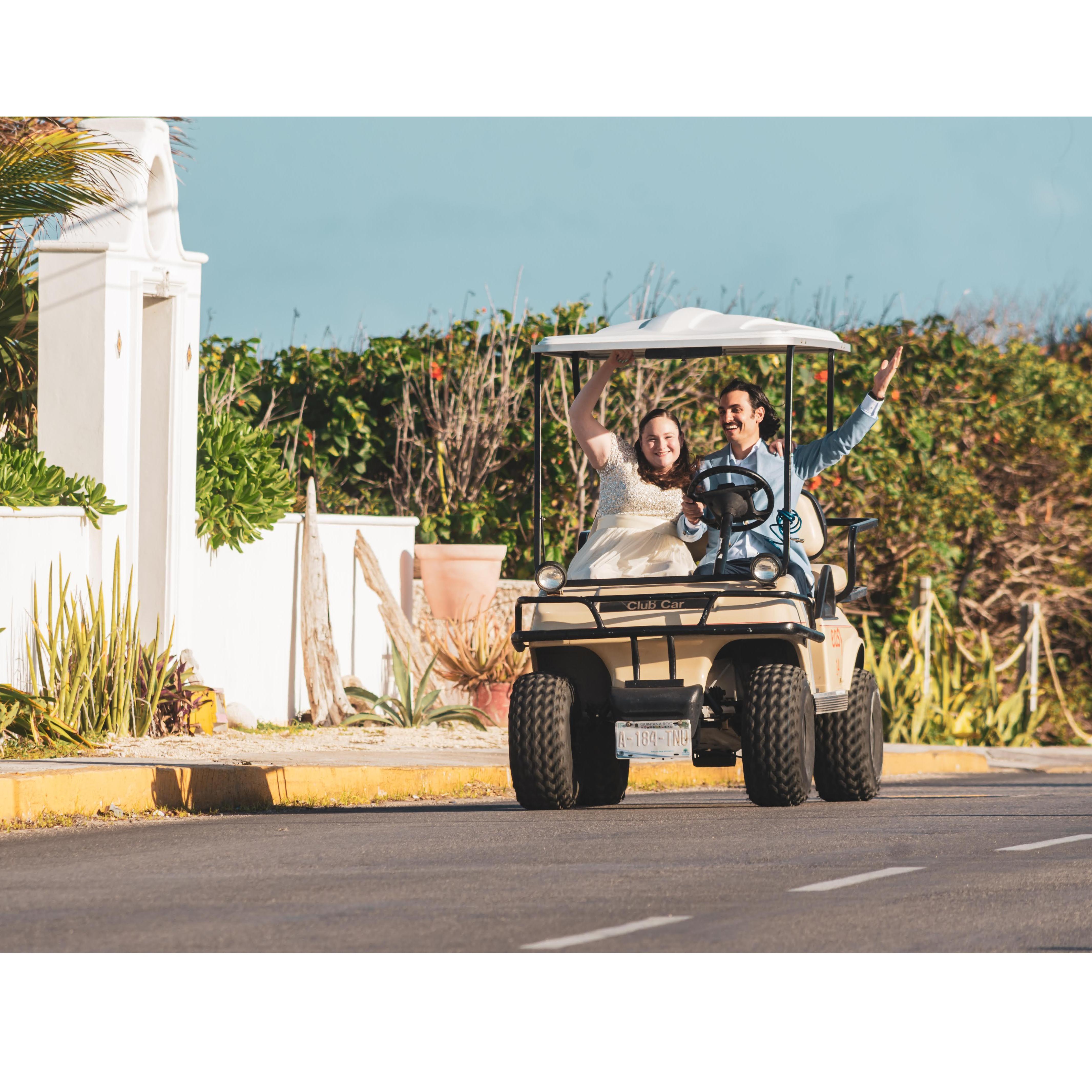 Photo shoot on Isla Mujeres