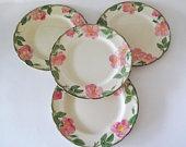 Franciscan Desert Rose Dinner Plates, Set...