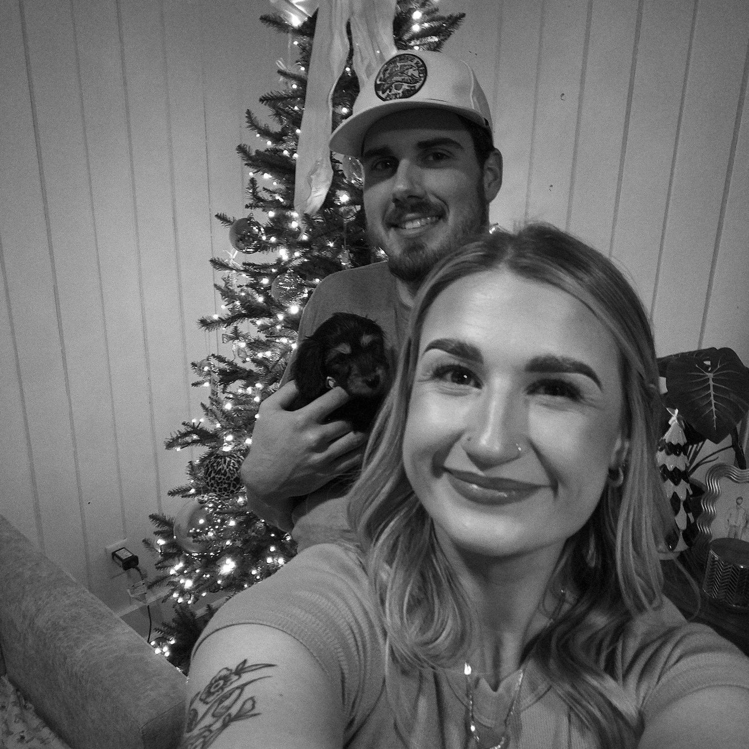 Christmas with our new addition to the family, Bettie - December 24, 2025.