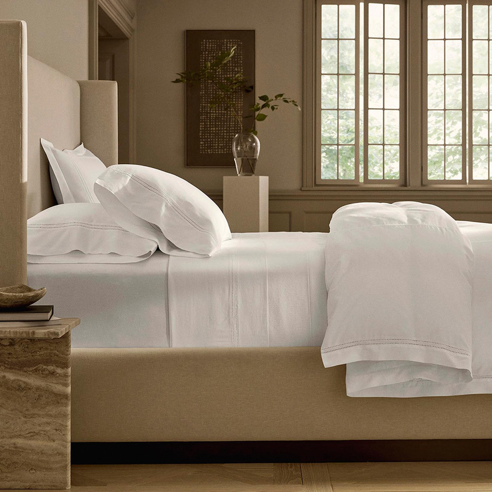 Boll & Branch, Eyelet 4-Piece Organic Sheet Set | Zola