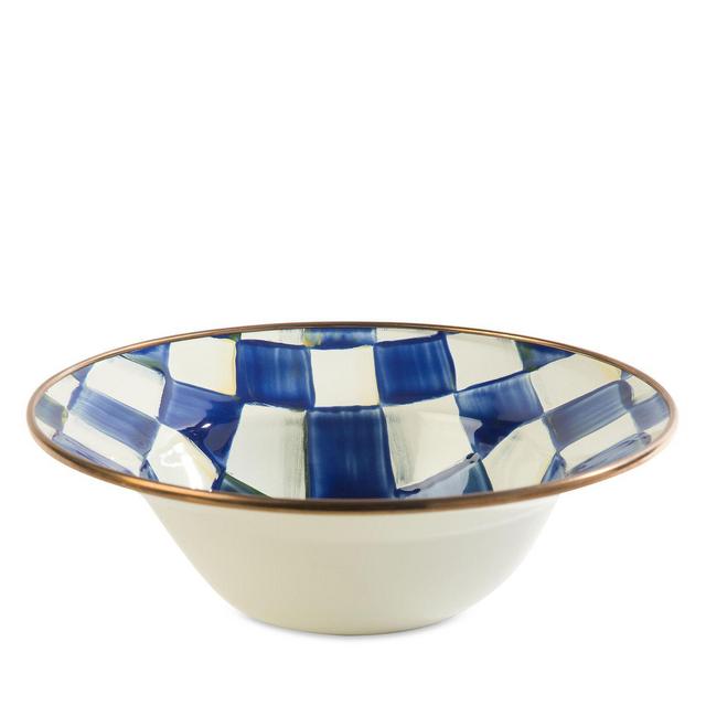 MacKenzie-Childs Royal Check Breakfast Bowl