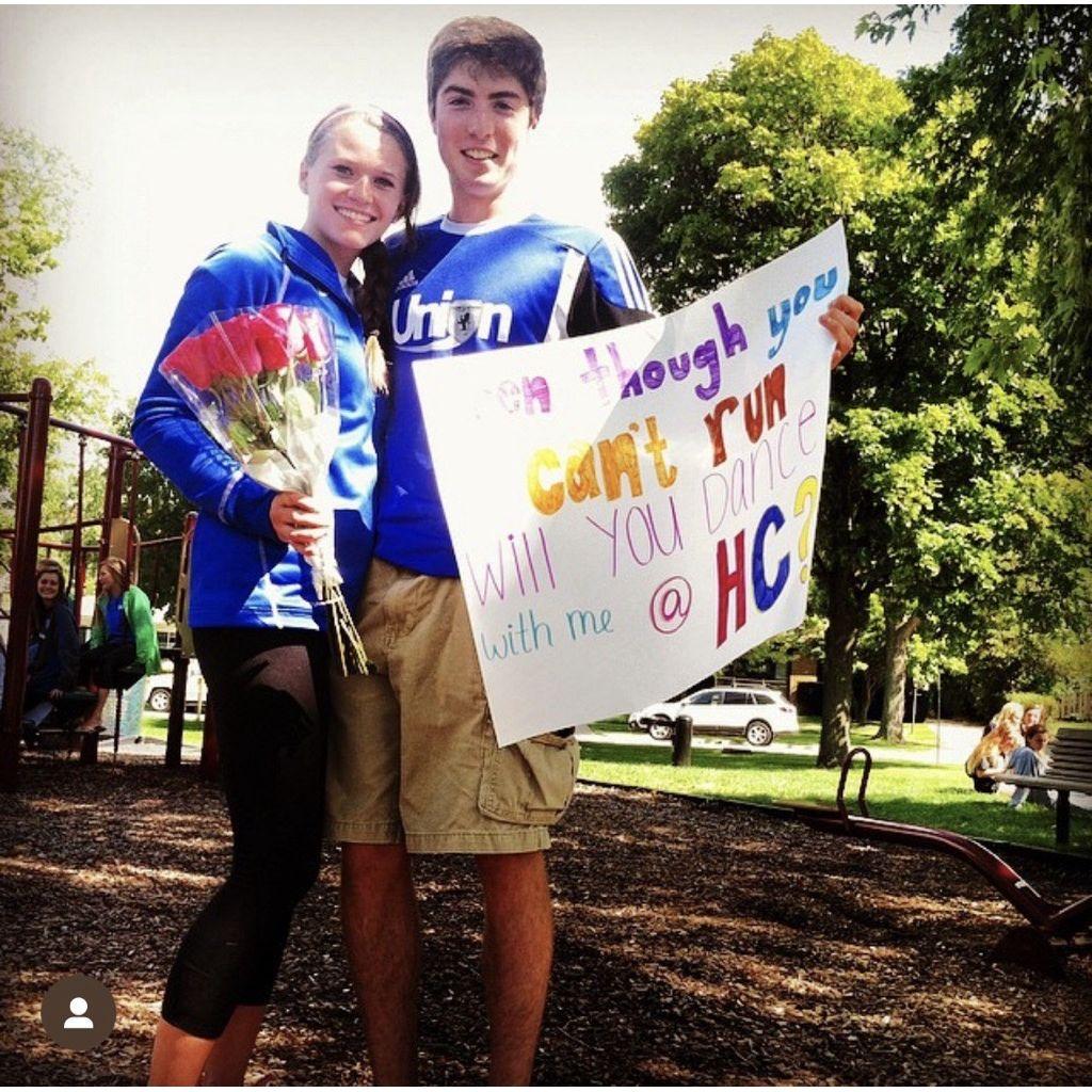 Homecoming proposal in 2014