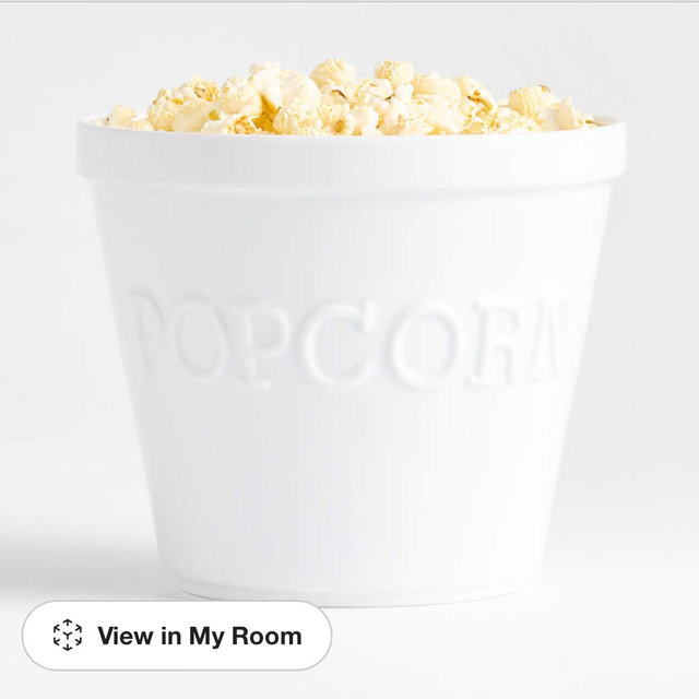 Large Popcorn Bowl