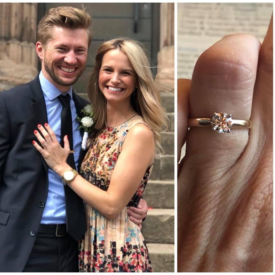 We're engaged!