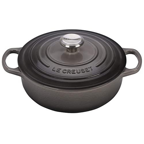 Le Creuset Enameled Cast Iron Signature Sauteuse Oven, 3.5 qt., Oyster