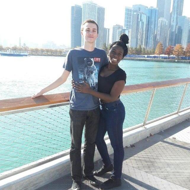 The day Anthony first said "I love you" in 2016. Ashley said "Thanks."