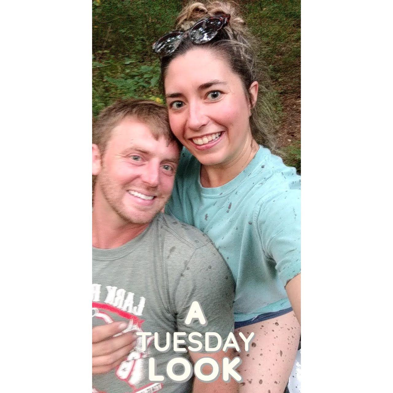 First four-wheeler ride together.
