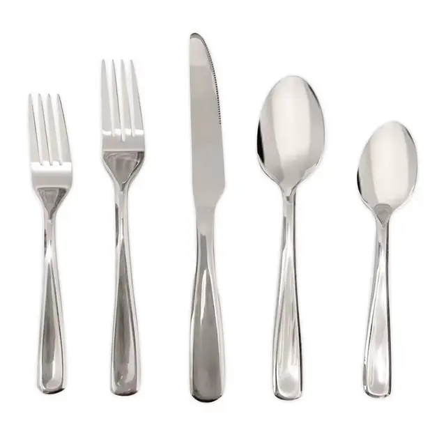 Simply Essential™ Stainless Steel Mirror 20-Piece Flatware Set