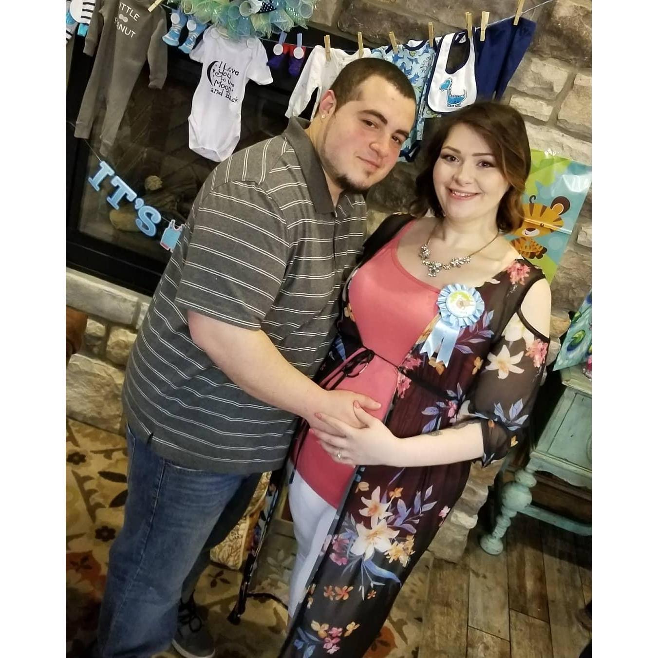 Our Shower for Our Baby Boy