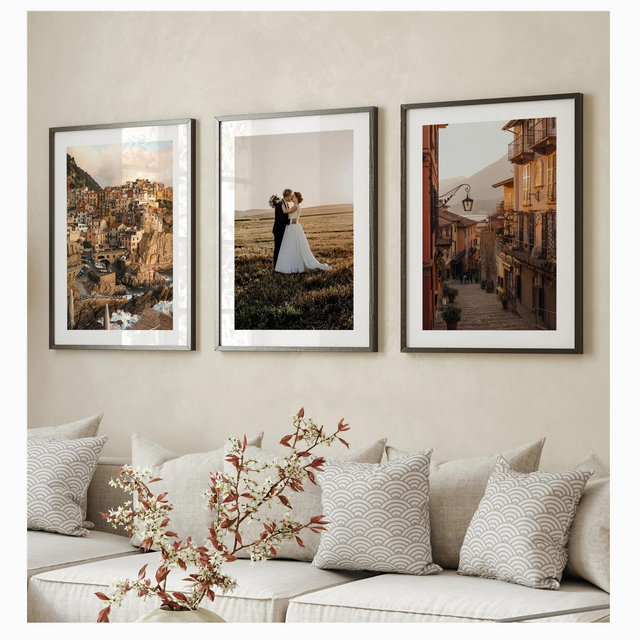 Framed Wedding Photos