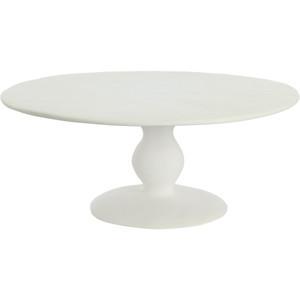 Large White Pedestal Cake Stand