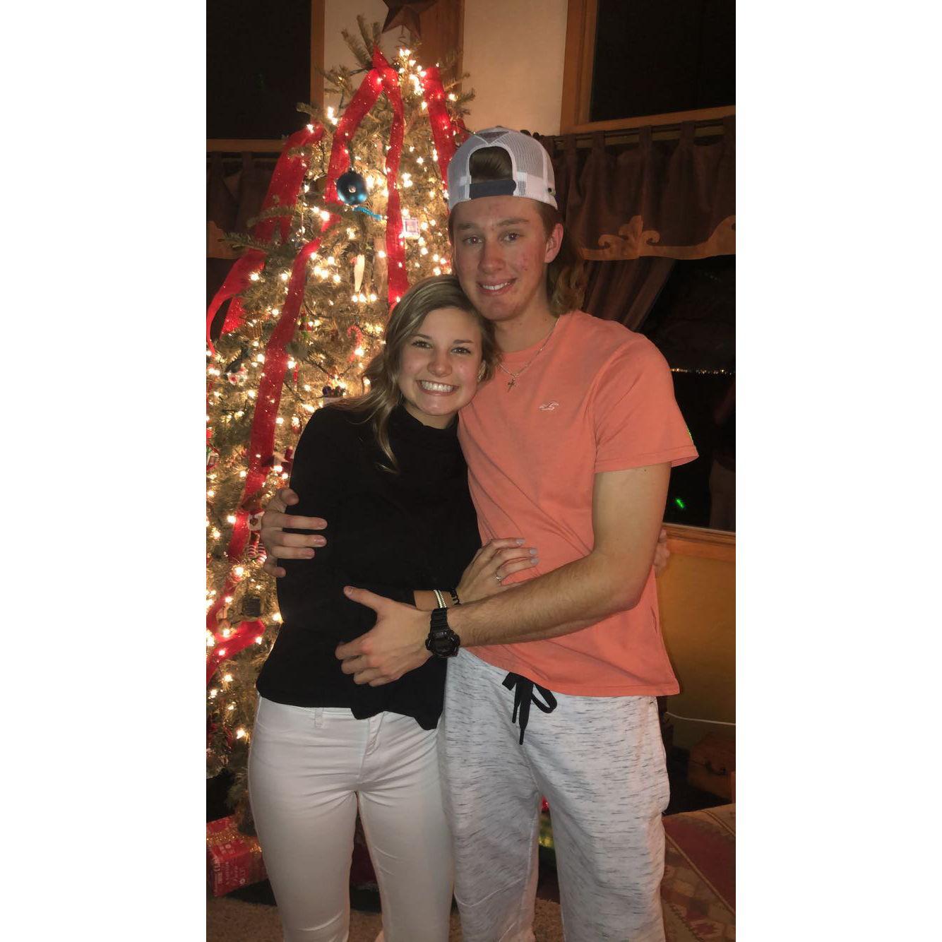 Trey asked me to be his girlfriend right before this picture