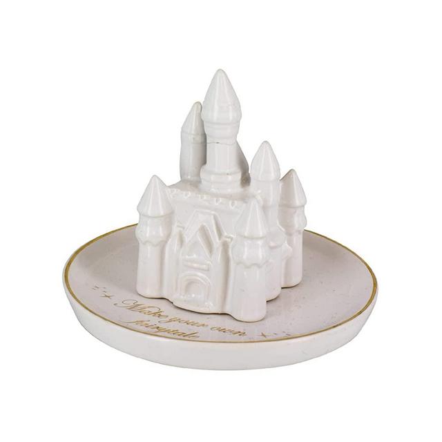 Disney Princess Castle Jewelry Dish | Decorative Earring and Ring Holder