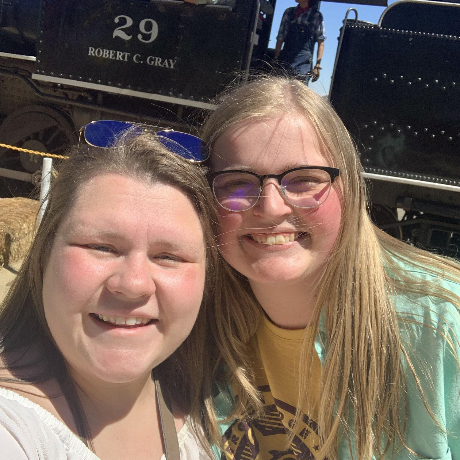During their One Year Anniversary, the pair visited Virginia City, NV and took an old fashioned trail ride through the mountain mining town.