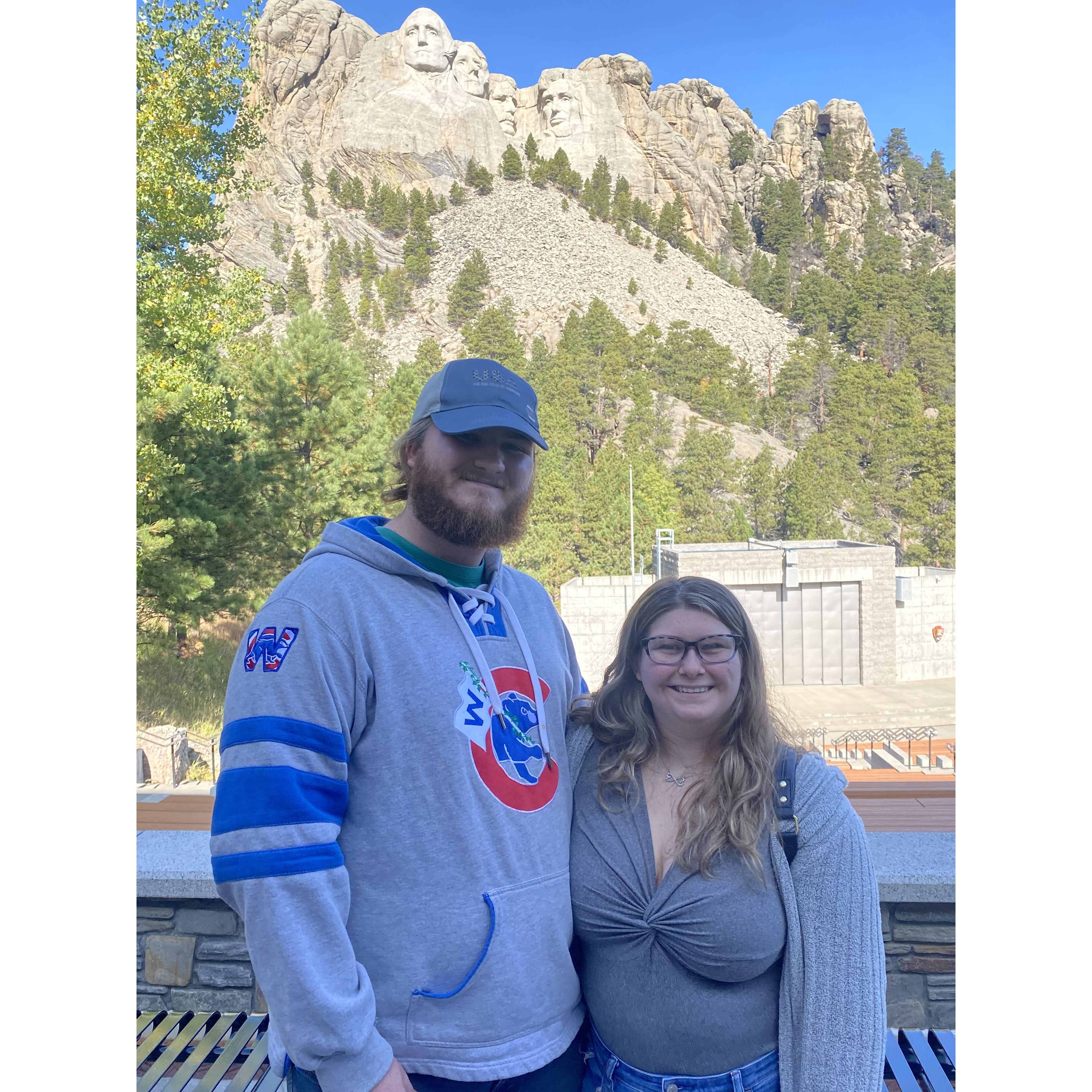 October 4, 2023- First time at Mount Rushmore in South Dakota.