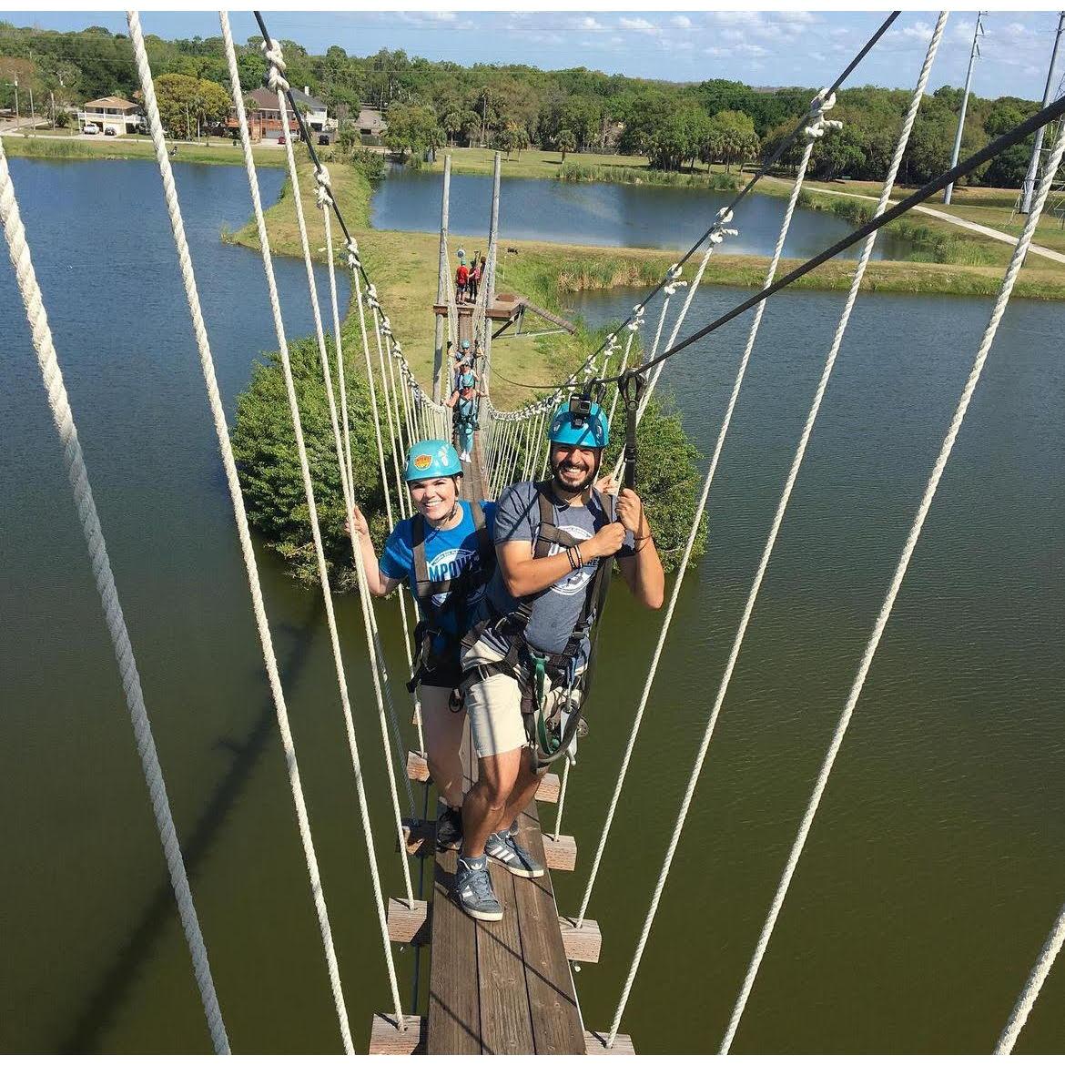Mark's First Zipline - Tampa, FL