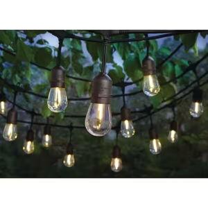 Patio string lights