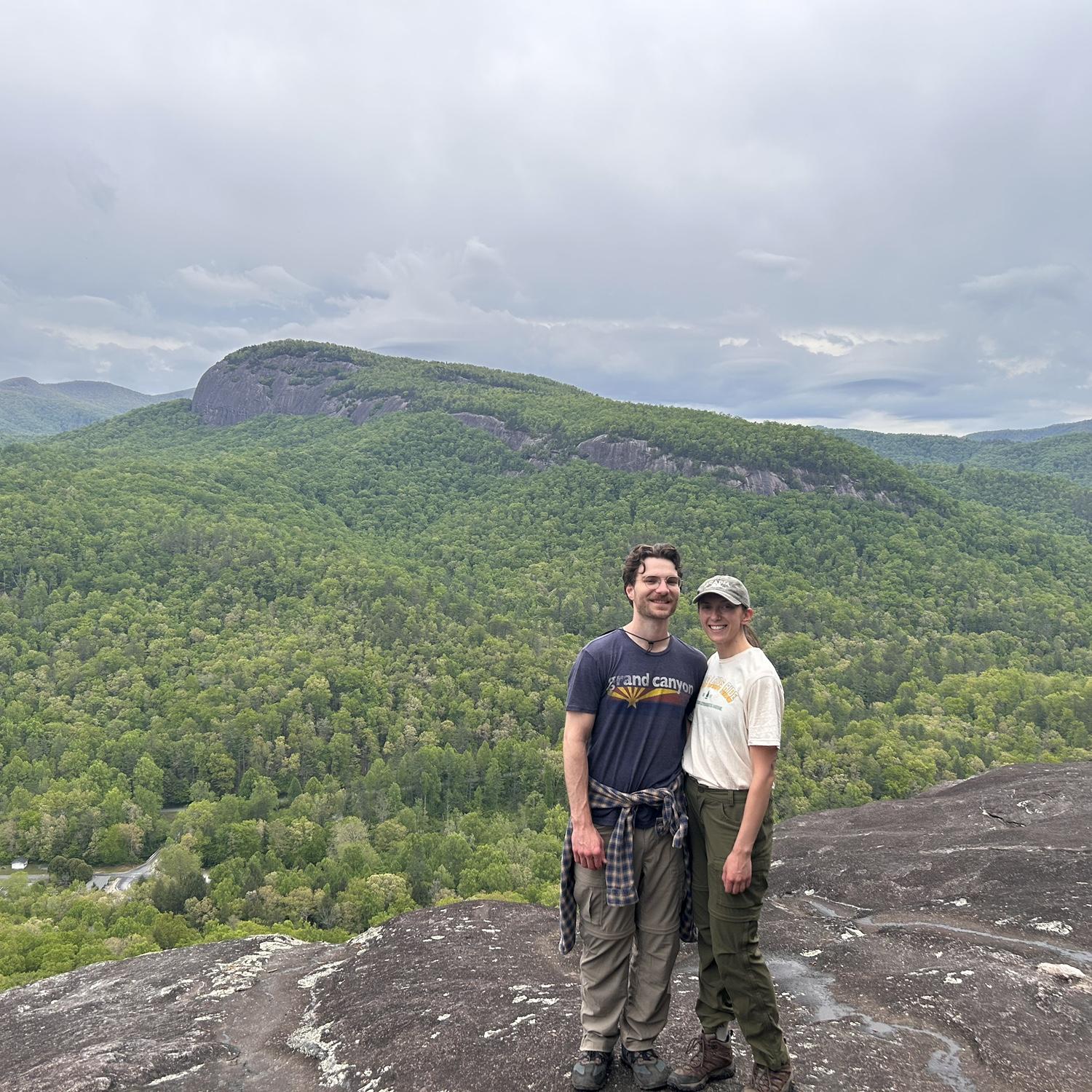 Hiking in Pisgah National Forest, May 2025