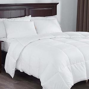 Puredown All Season Down Alternative King Comforter in White