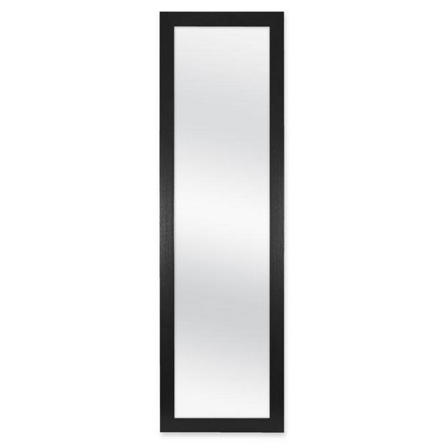 Over-The-Door Hanging Mirror in Black