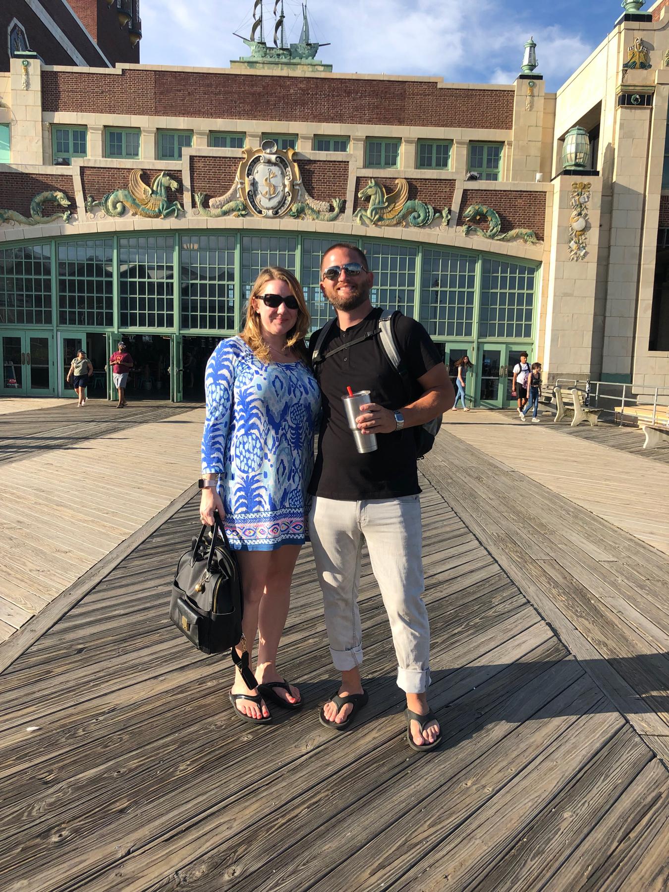 Asbury Park Boardwalk.