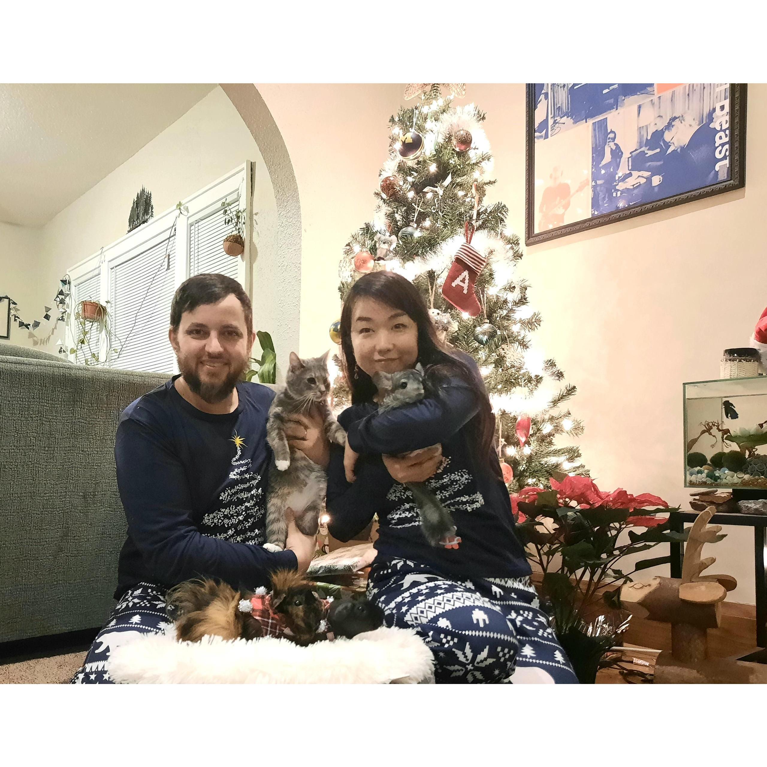 Our little family.