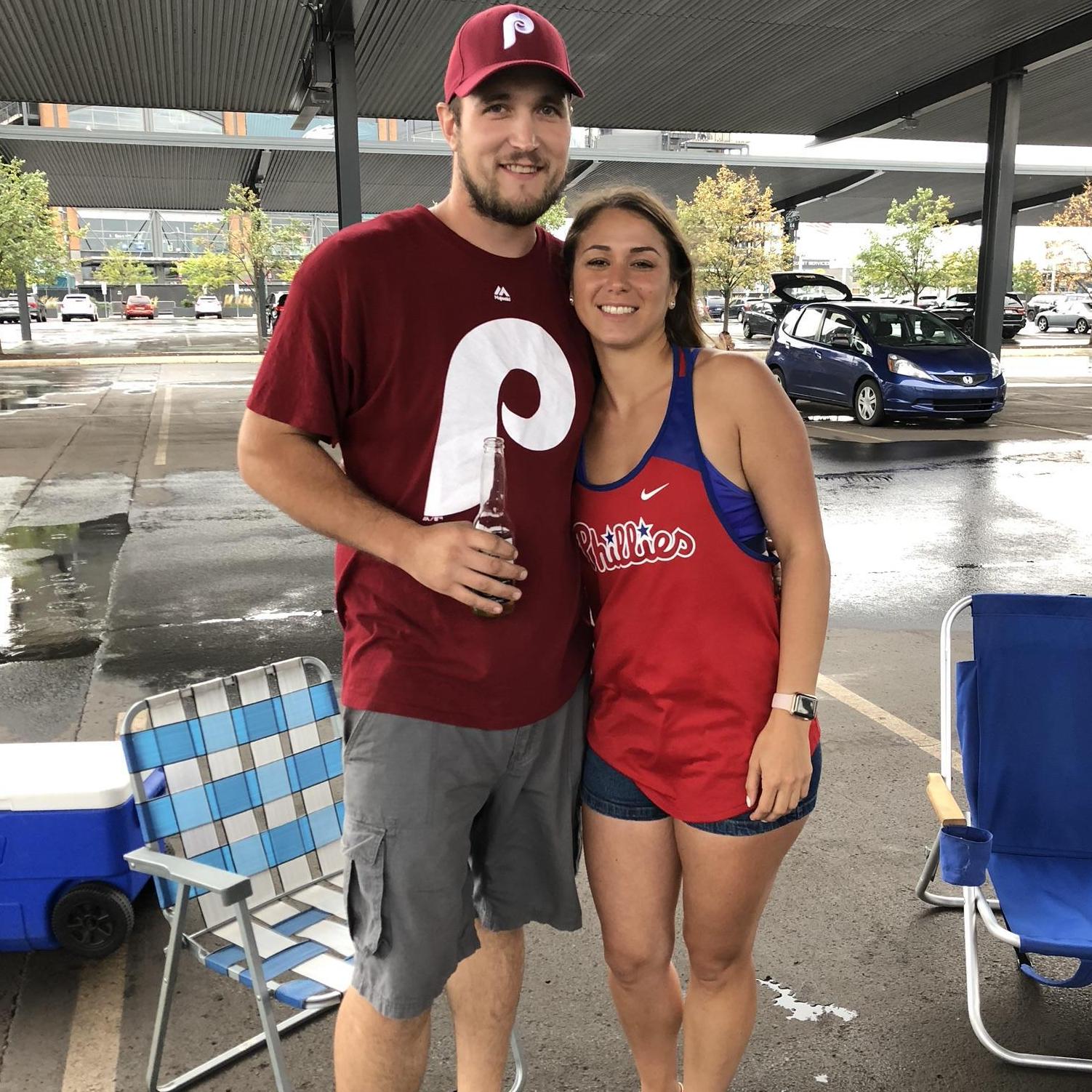 Rainy Phillies Game
