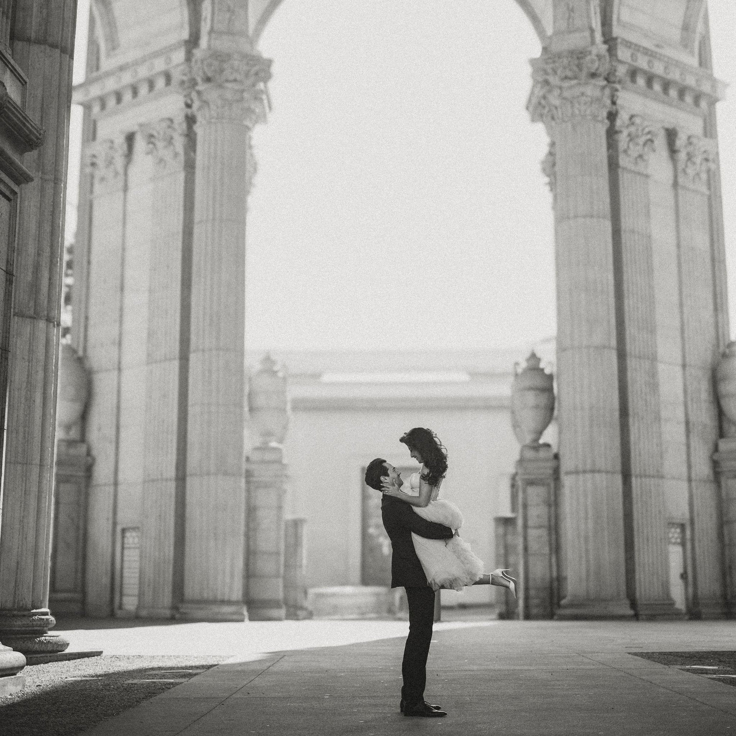 Engagement shoot - Palace of Fine Arts - August 2025