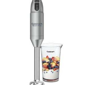 Cuisinart Hand Blender, Smart Stick 2-Speed Hand Blender- Powerful & Easy to Use Stick Immersion Blender-for-Shakes, Smoothies, Puree, Baby Food, Soups & Sauces, Silver, CSB-175SVP1