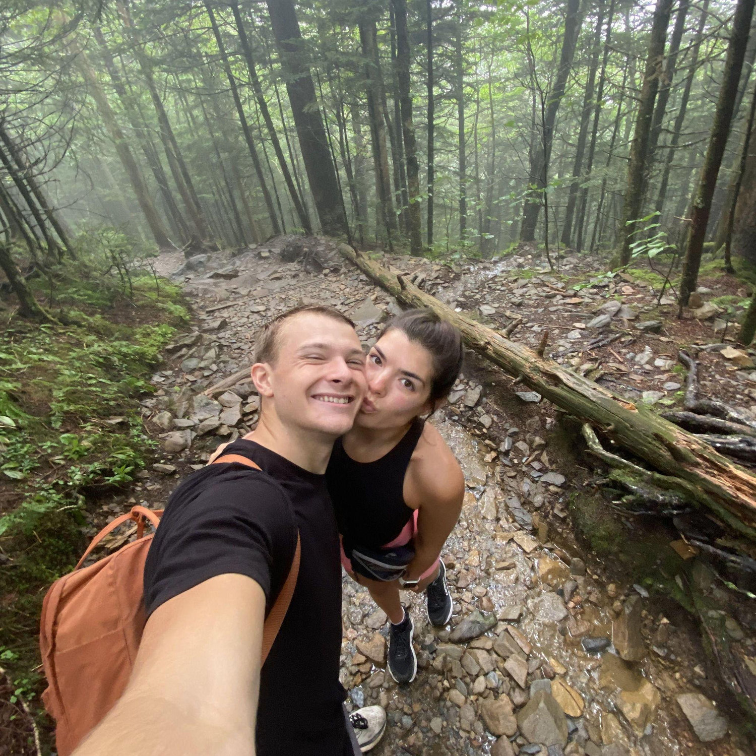 Hiked an 8 mile trail in Tennessee